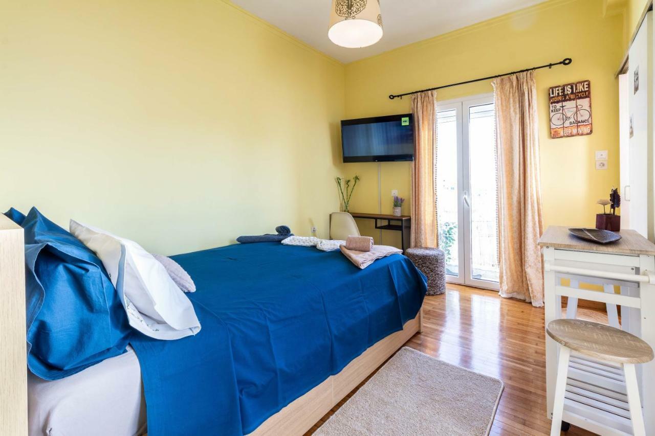 Central Studio Near Metro&View Atene Esterno foto